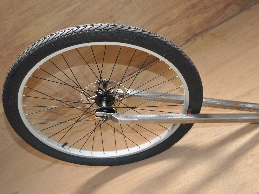 Unicycles Short and Tall - long forks